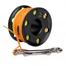 85303450 REEL GELB        50M+KARABINER        RL4