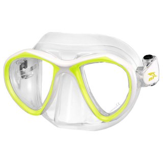 10501080 MASKE Wei/Gelb                M
