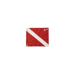 85303311 TAUCHER FAHNE    50 X 60CM ROT WEI