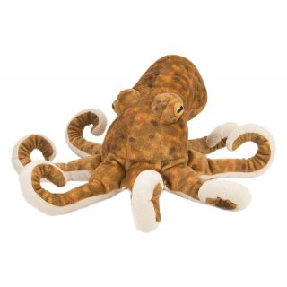 88801090 PLSCH OCTOPUS   BRAUN    30CM   1319